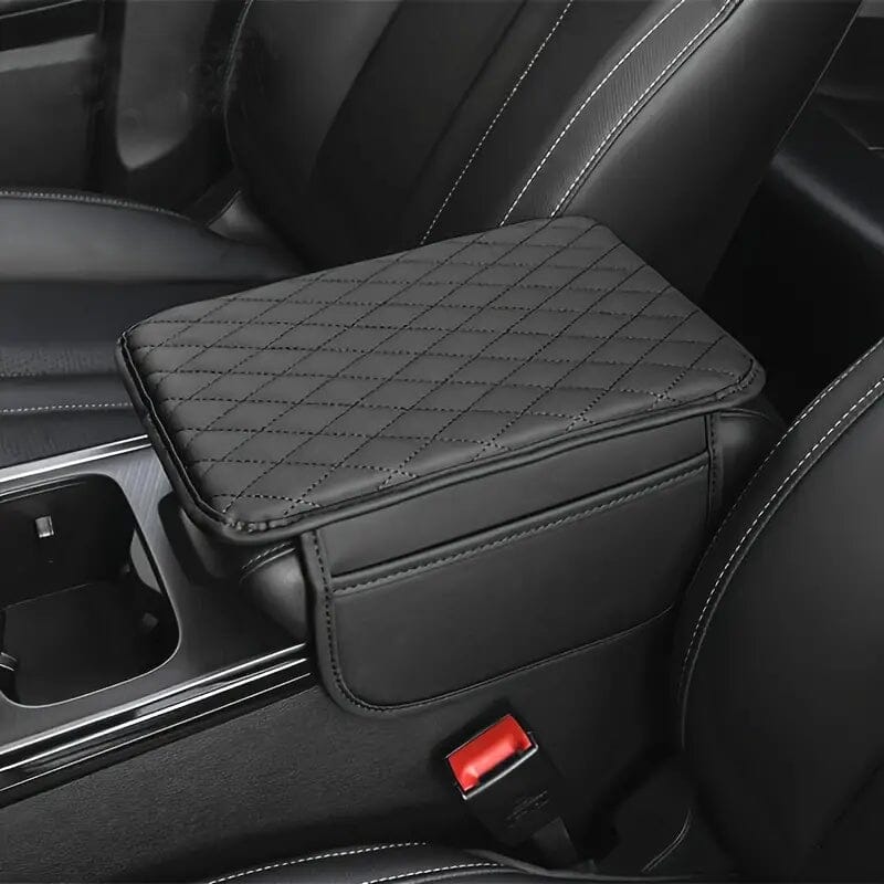 Car Interior Armrest Box Side Storage Bag Automotive Black - DailySale