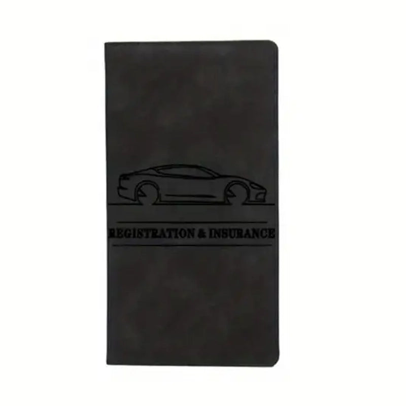 Car Long Multifunctional Driving License Holder Bag Automotive Black - DailySale