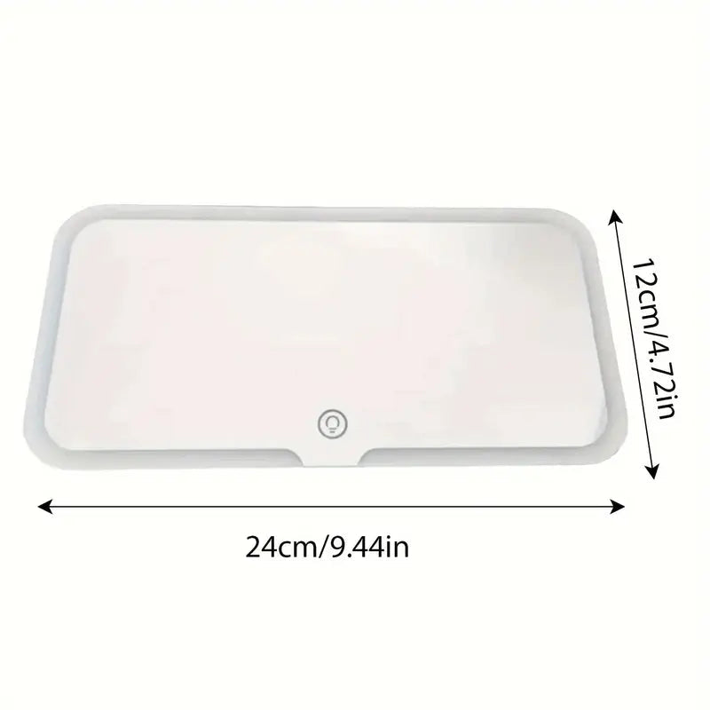 Car Mirror Vanity with LED Lights Automotive - DailySale