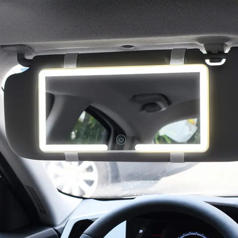 Car Mirror Vanity with LED Lights Automotive - DailySale