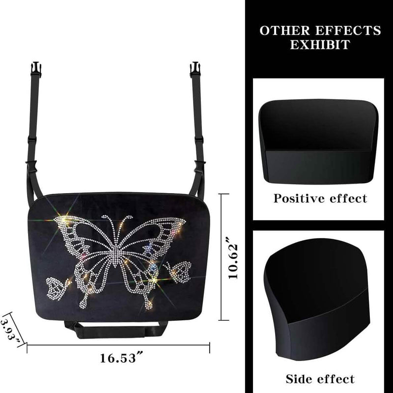 Car Net Pocket Handbag Holder Car Backseat Organizer Car Handbag Holder Between Seats Automotive - DailySale