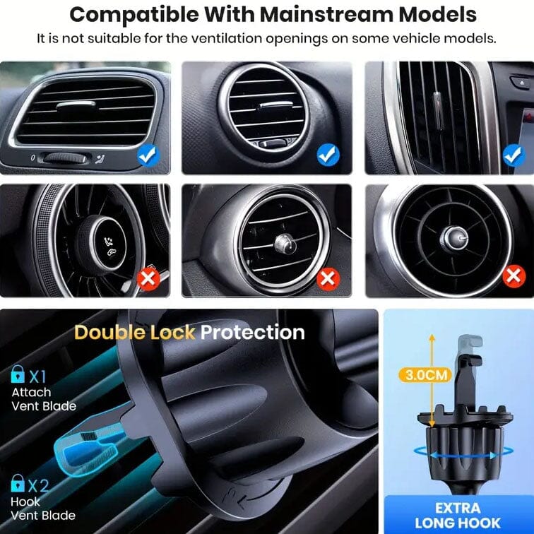 Car Phone Holder Mount Automotive - DailySale