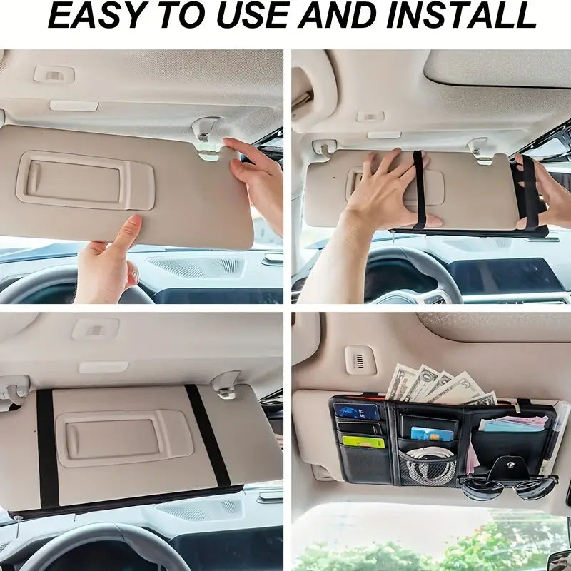 Car Sun Visor Organizer Automotive - DailySale