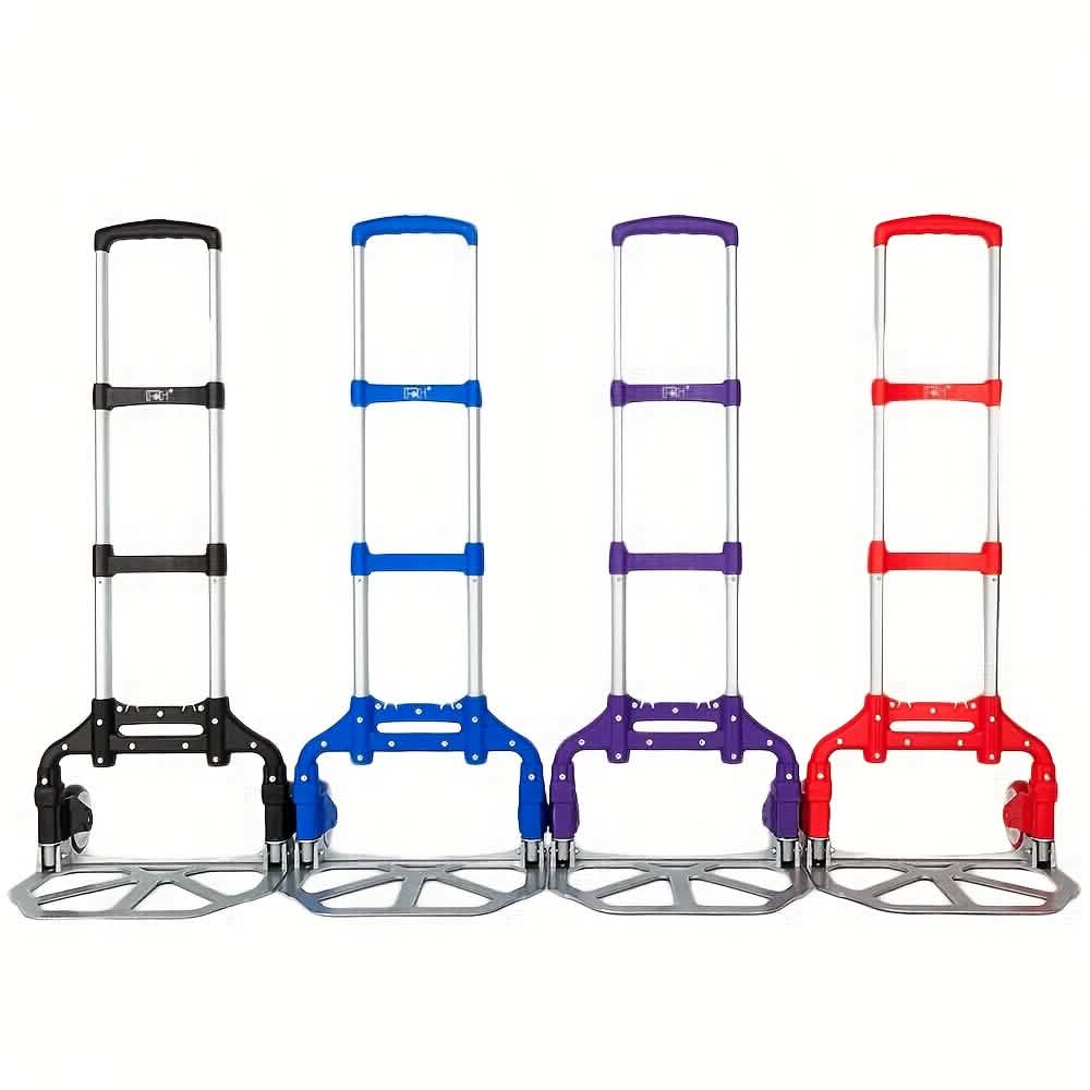 Folding Aluminum Hand Cart & Dolly – 165 lb Capacity | Lightweight & Portable