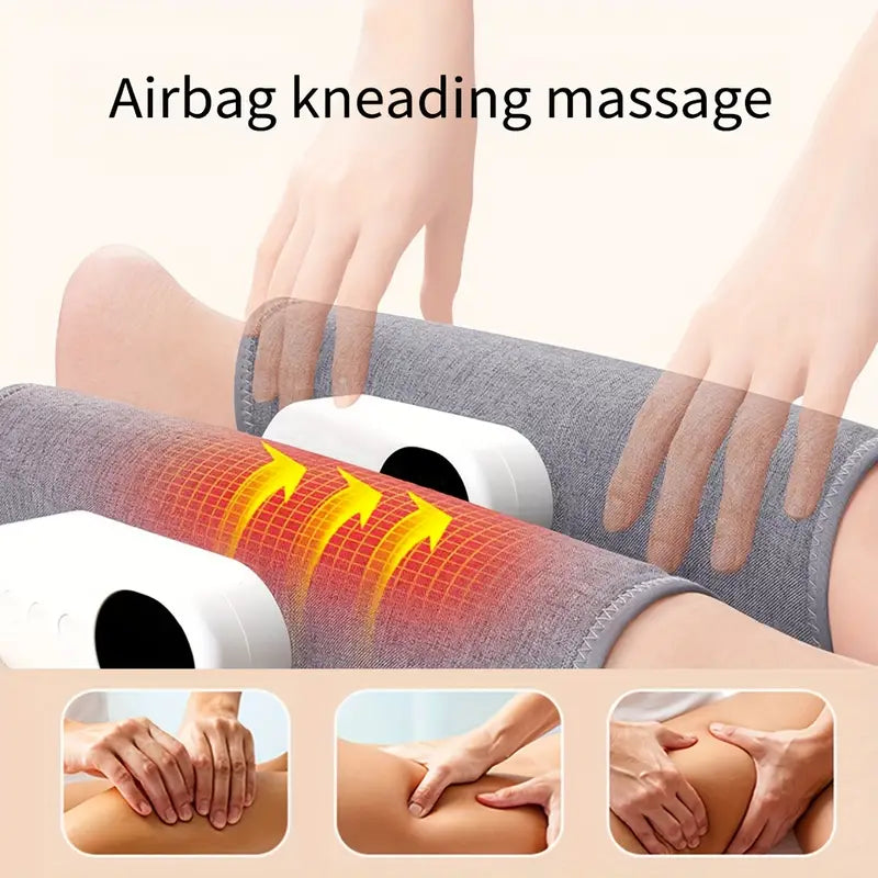 Charging Calf Air Compression Massager With Heat Wellness - DailySale