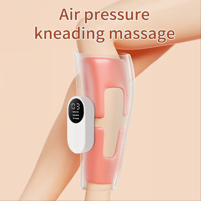 Charging Calf Air Compression Massager With Heat Wellness - DailySale