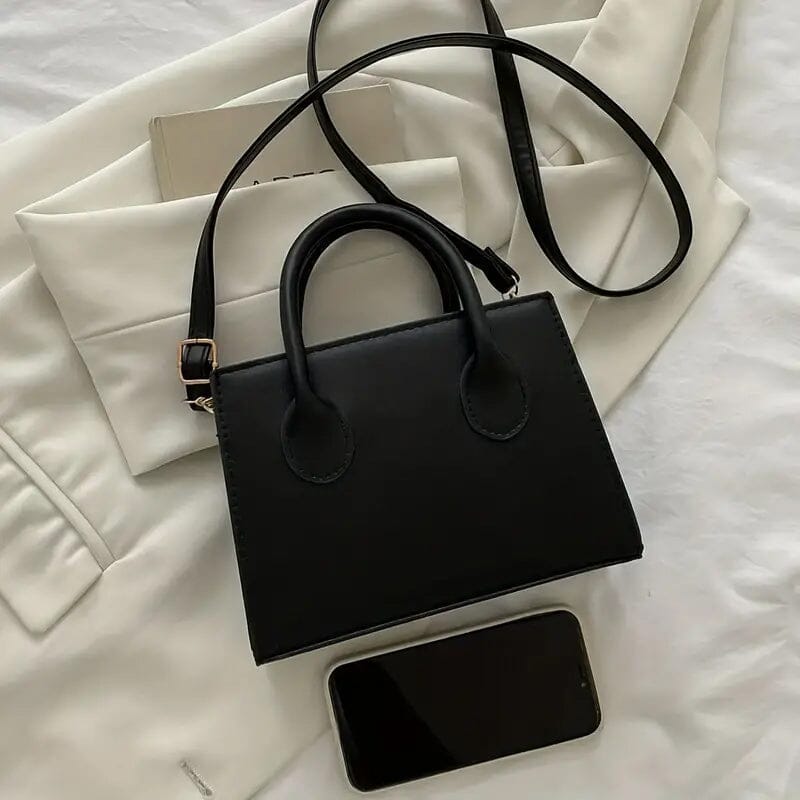 Chic Black Mini Tote Bag Bags & Travel - DailySale