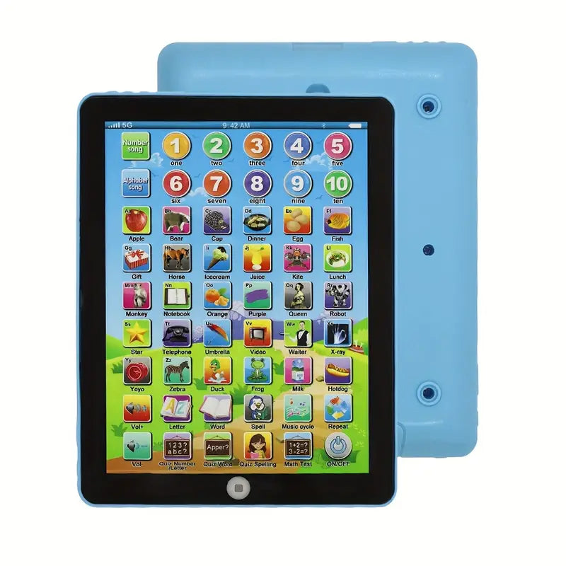 Children's Early Childhood Educational Toys English Tablet Toys & Games Blue - DailySale