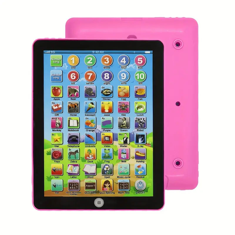 Children's Early Childhood Educational Toys English Tablet Toys & Games Pink - DailySale