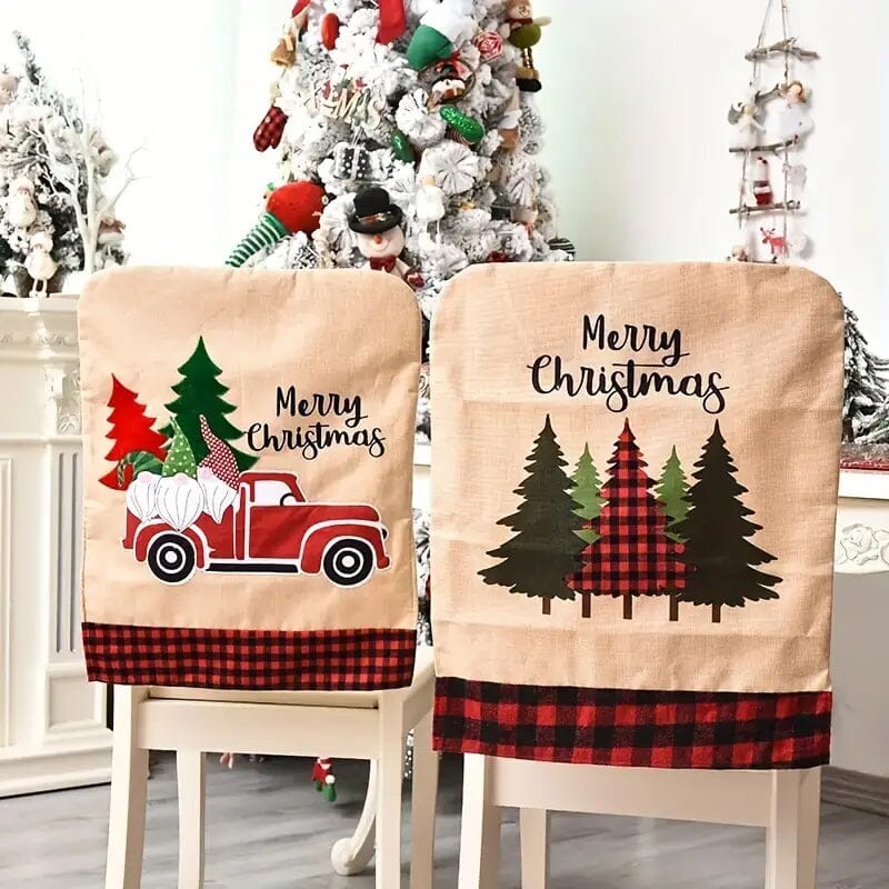 Christmas Dining Room Chair Covers Holiday Decor & Apparel - DailySale