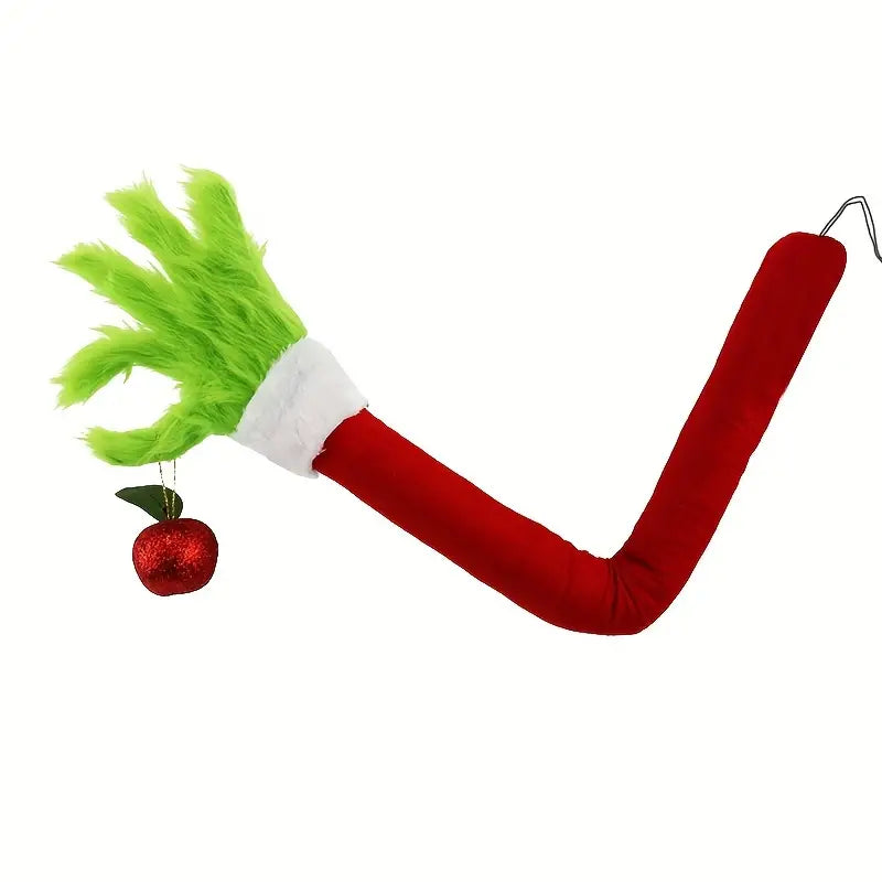 Christmas Poseable Bendable Grinch Furry Elf Decorations Holiday Decor & Apparel - DailySale