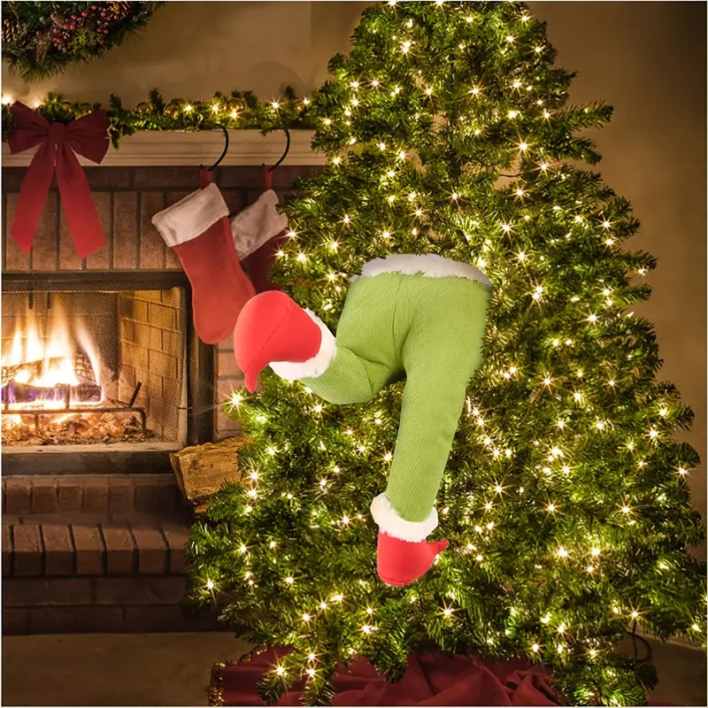 Christmas Thief Stole Burlap Pose Holiday Decor & Apparel - DailySale