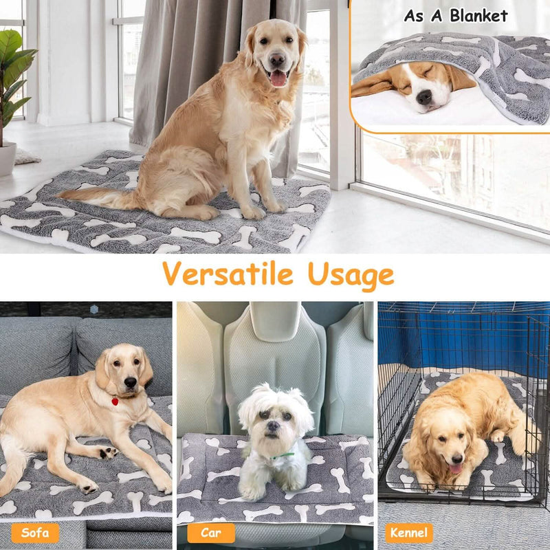 Comfortable Flannel Dog Bed Mat Pet Supplies - DailySale