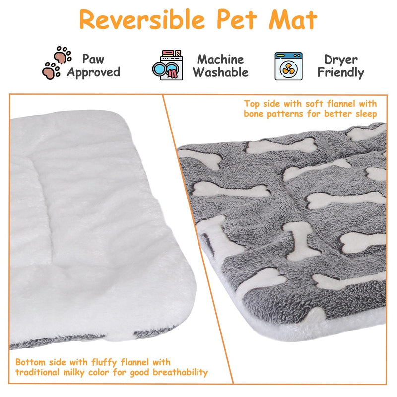 Comfortable Flannel Dog Bed Mat Pet Supplies - DailySale
