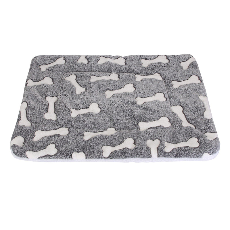 Comfortable Flannel Dog Bed Mat Pet Supplies M - DailySale