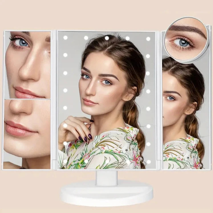 Cosmetic Mirror with Lights and 10X Magnification Beauty & Personal Care - DailySale