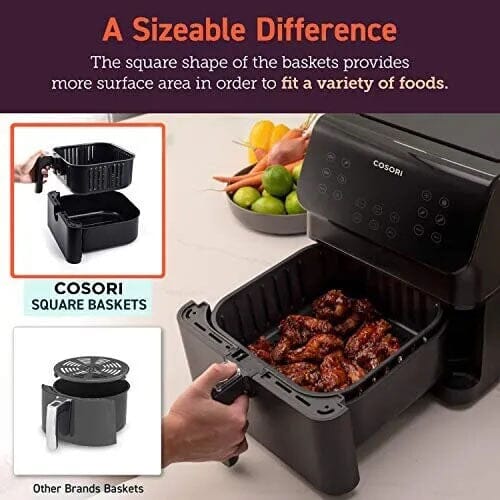 COSORI 12-in-1 Air Fryer Large XL 5.8QT 1700-Watt Air Fryer Oven Kitchen Appliances - DailySale