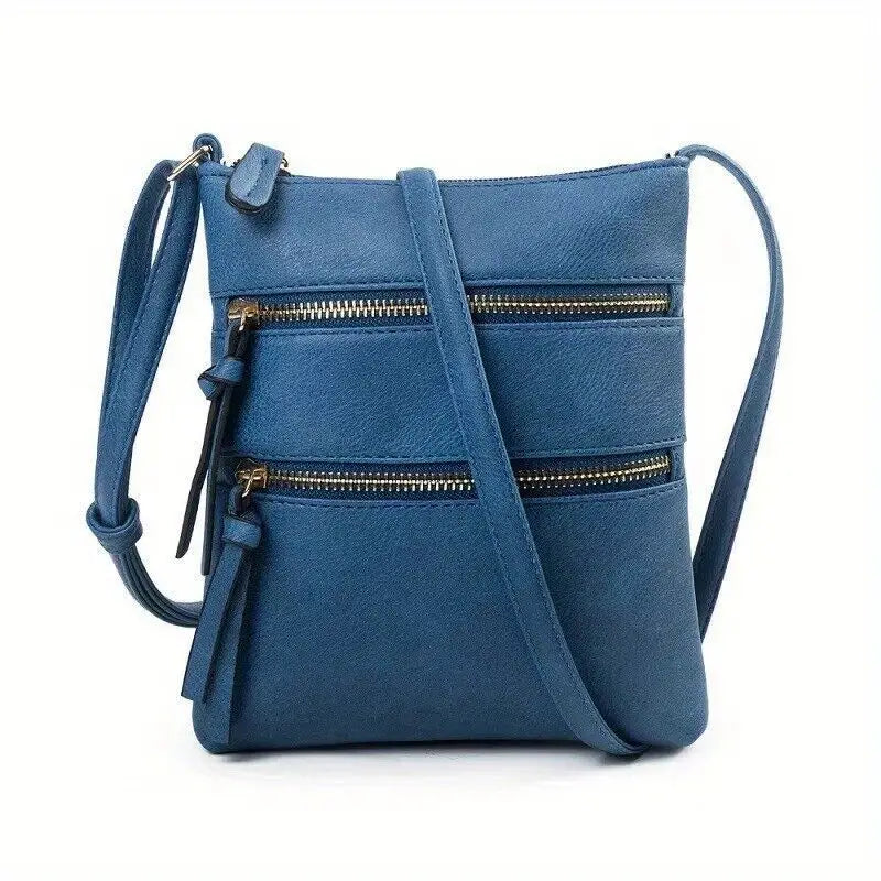 Crossbody Purses with Zipper for Women Ladies Bags & Travel Navy - DailySale