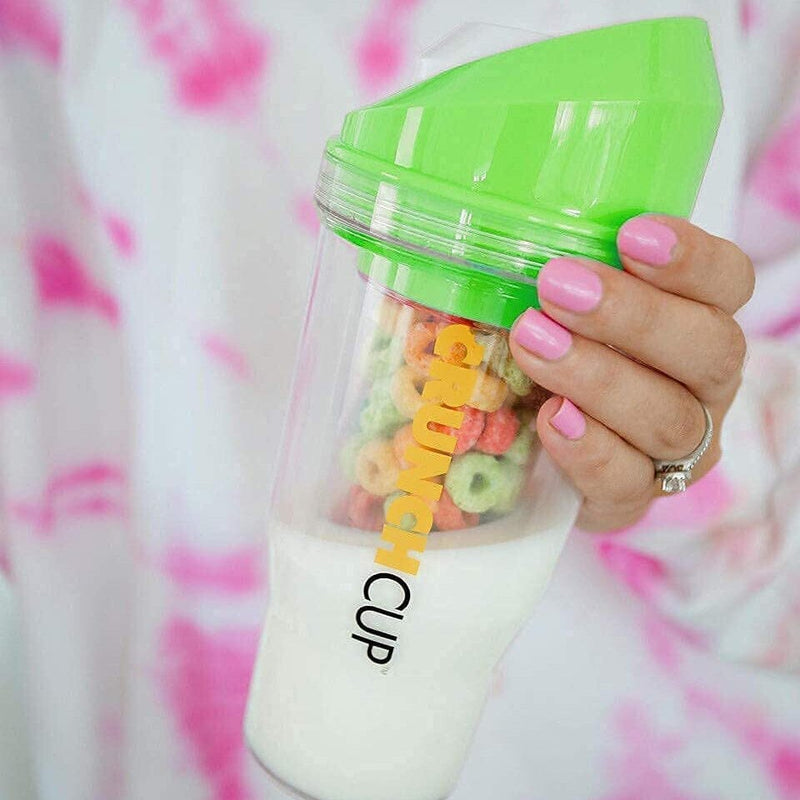 Eat Your Cereal On The Go With CrunchCup, The Portable Cereal Cup
