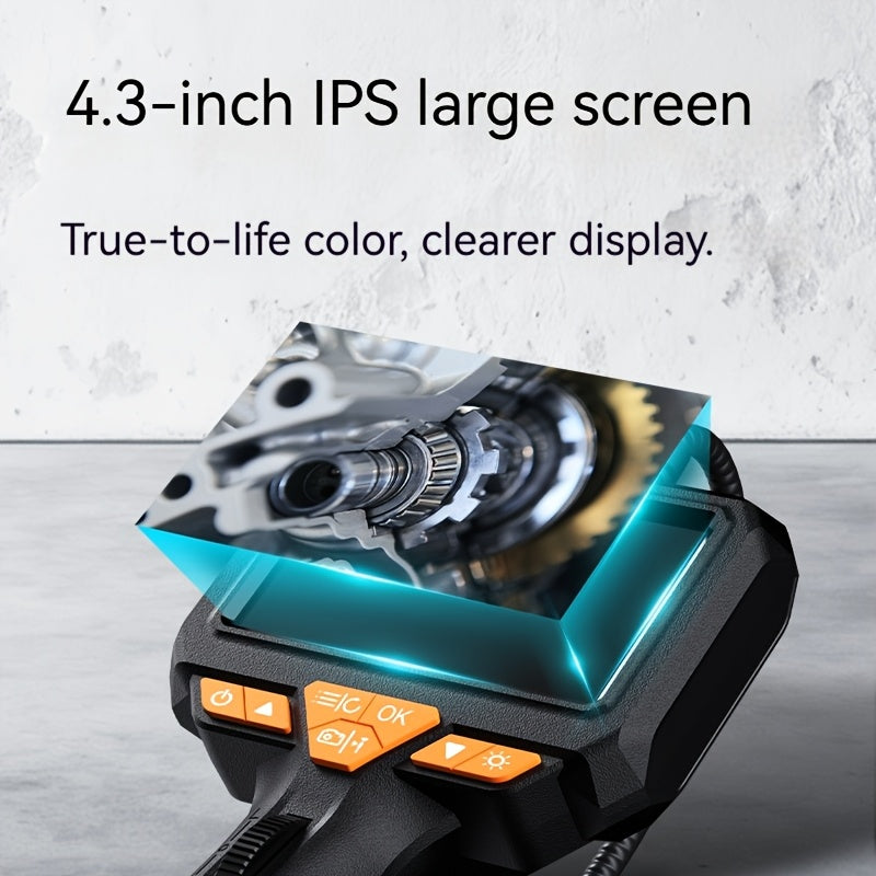 4.3 inch IPS screen with true-to-life color