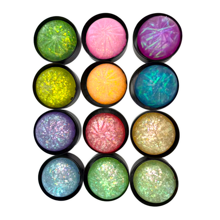 Fun Doh Collectible Glow-in-the-Dark Mystery Dumpling Squishy – Black Capsule