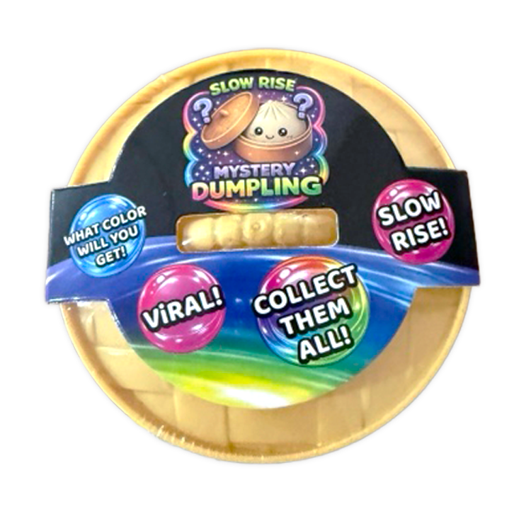 Fun Doh Mystery Slow Rise Dumpling Squish Toy | Blind Box Sensory Fidget Toy for Kids & Teens