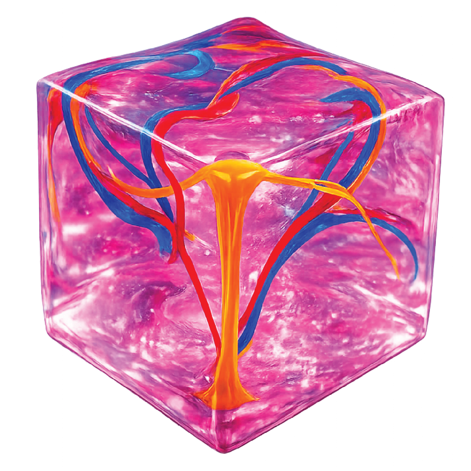 Fun Doh Squishy Charm Cube Sensory Fidget Toy – Assorted Styles
