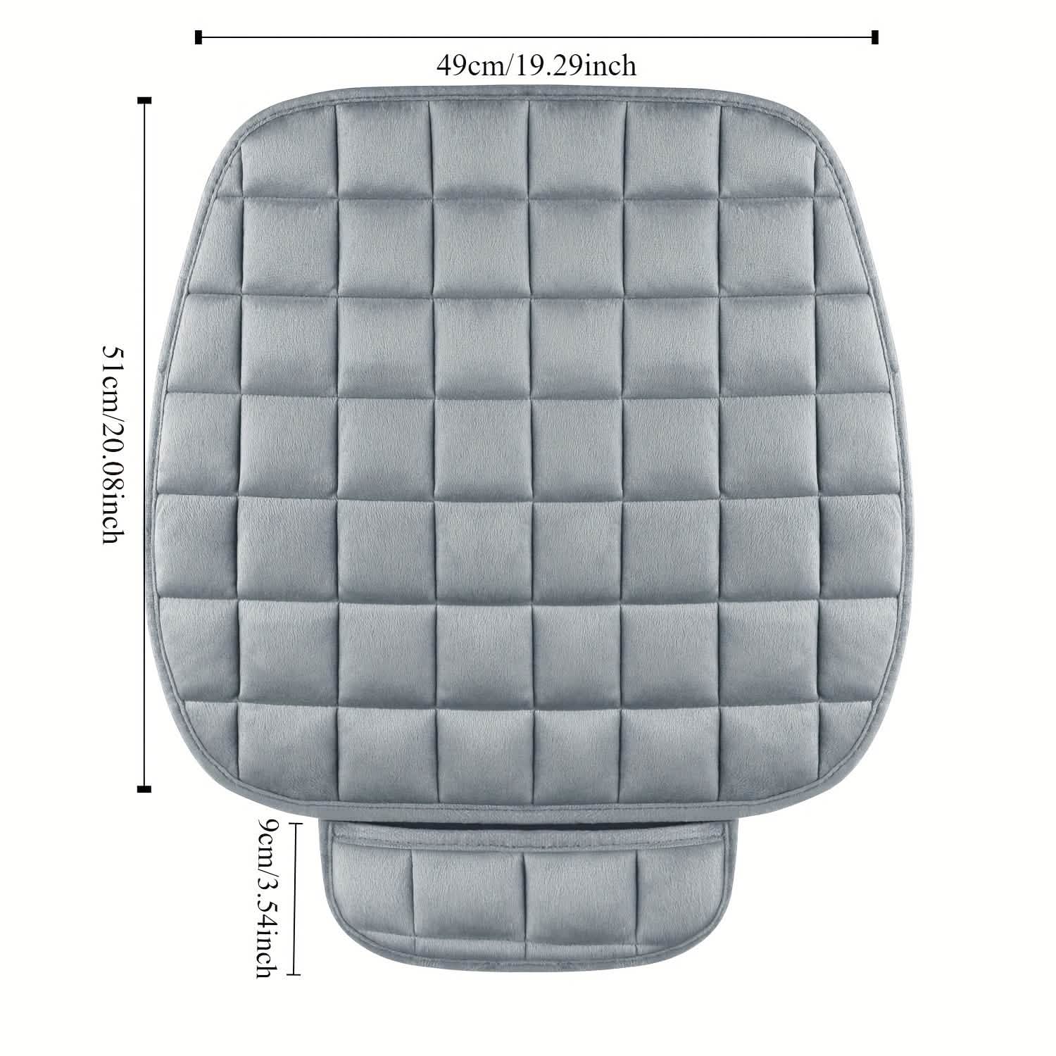 Winter Car Seat Cover – Universal Front Seat Cushion, Anti-Slip, Breathable