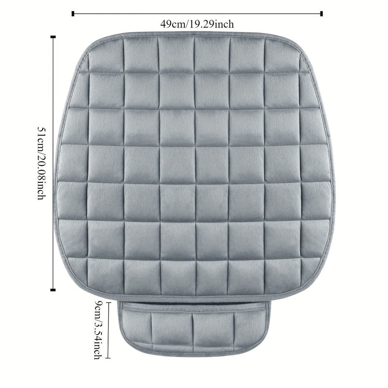 Winter Car Seat Cover – Universal Front Seat Cushion, Anti-Slip, Breathable