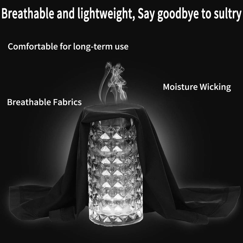 Breathable moisture wicking fabric detail