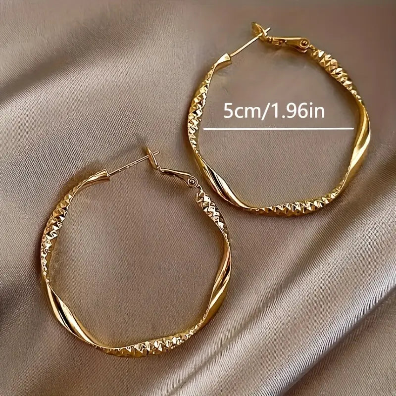 Delicate Silky Texture Design Women's Earrings Earrings - DailySale