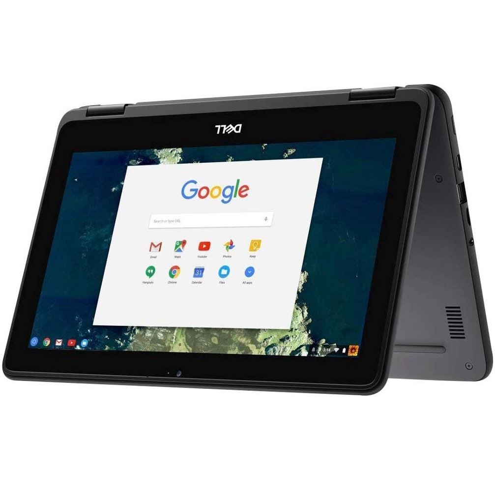 Dell 11.6" 2-in-1 Chromebook 5190 N3450 4GB 32GB (Refurbished) Laptops - DailySale