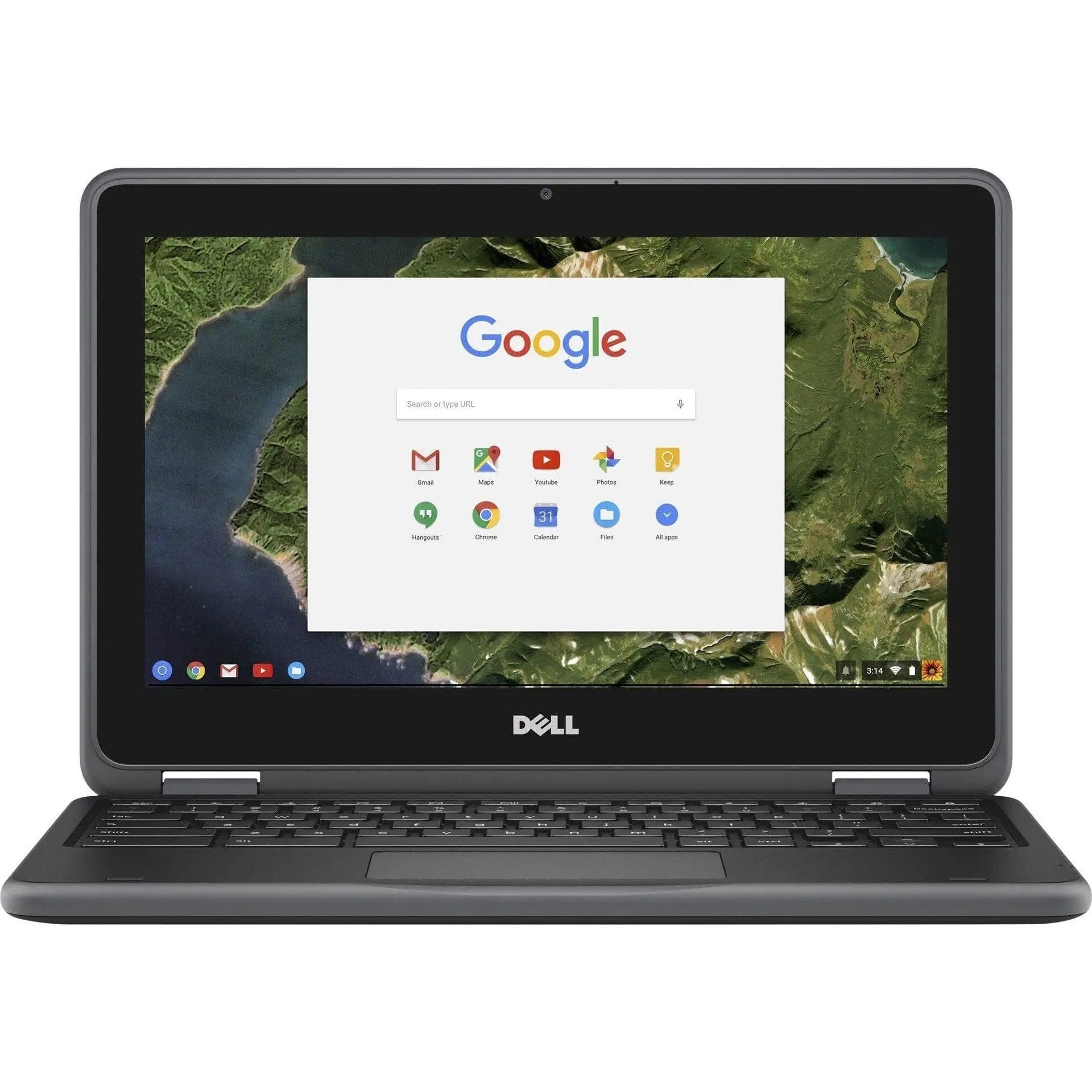 Dell Chromebook 3180 11.6 Celeron N3060 1.6 GHz 4GB 16GB eMMC Laptop (Refurbished) Laptops - DailySale