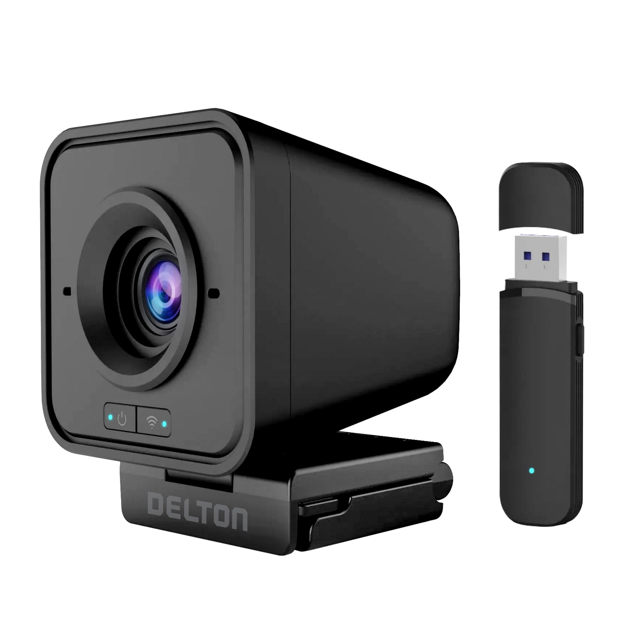 Delton C50 1080p Wireless Webcam with Microphone Computer Accessories - DailySale