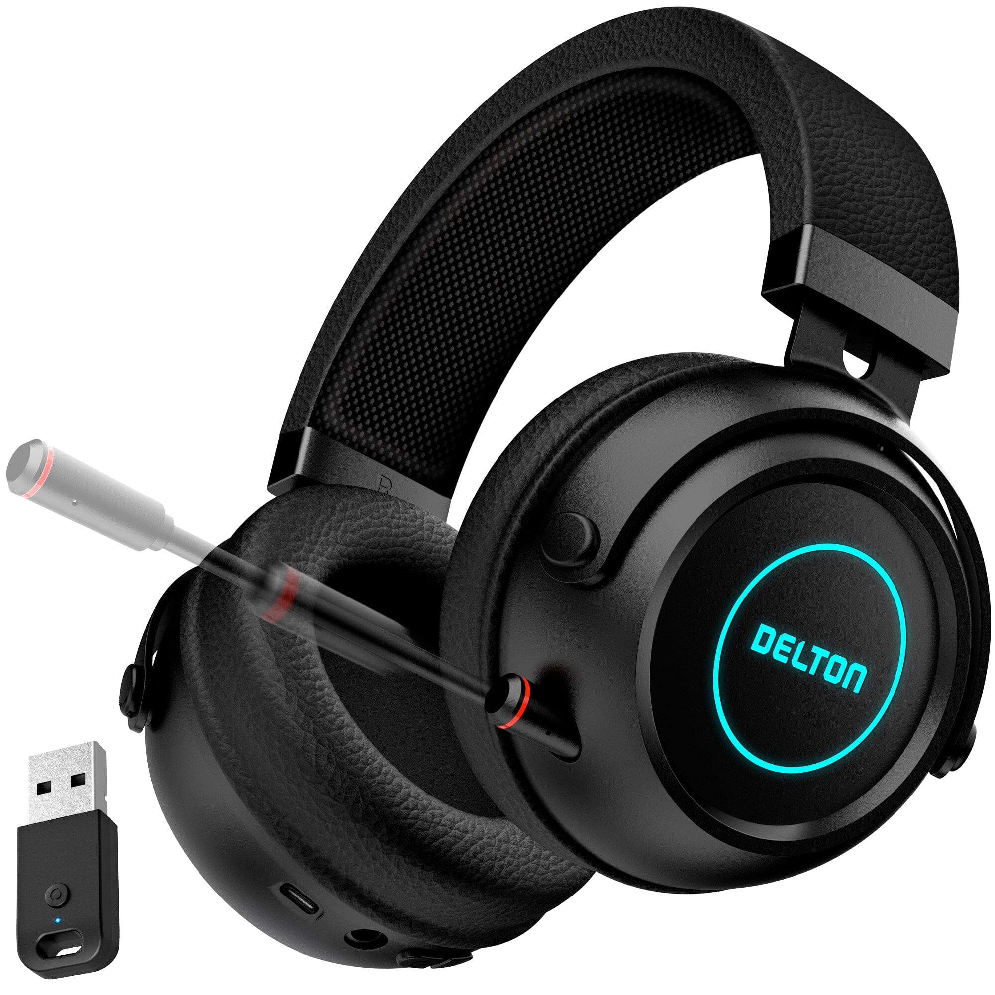 Delton G520 Wireless Bluetooth Headset Gaming and Computer Headphone Headphones - DailySale