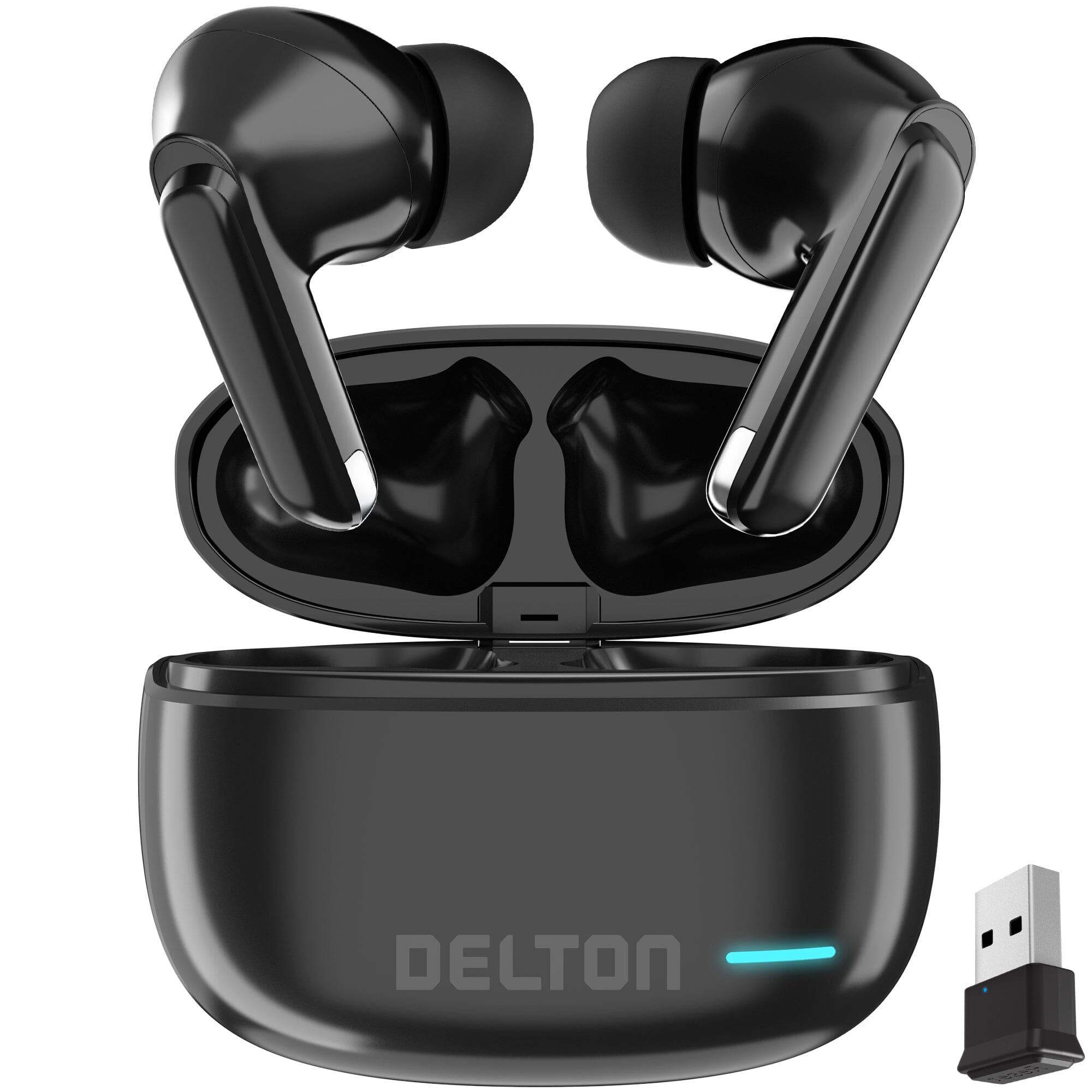 Delton T70 Wireless Earbuds Bluetooth Computer Headset Professional Executive Headphone Headphones - DailySale