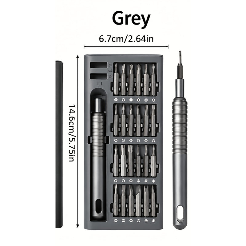 Dimensions: case 14.6 centimeters by 6.7 centimeters, 5.75 by 2.64 inches