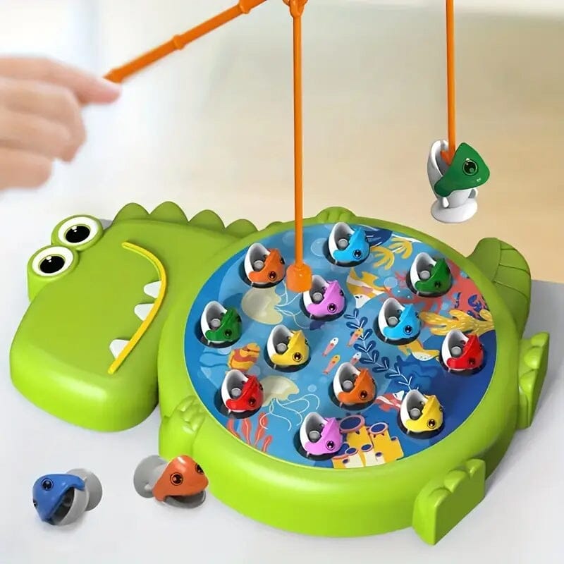 Dinosaur Fishing Plate Toys Toys & Games - DailySale