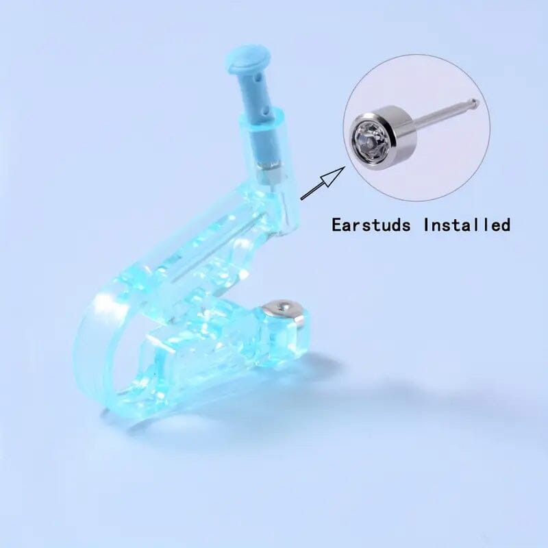 Disposable Safety Crystal Earring Piercer Machine with Stud Earrings - DailySale