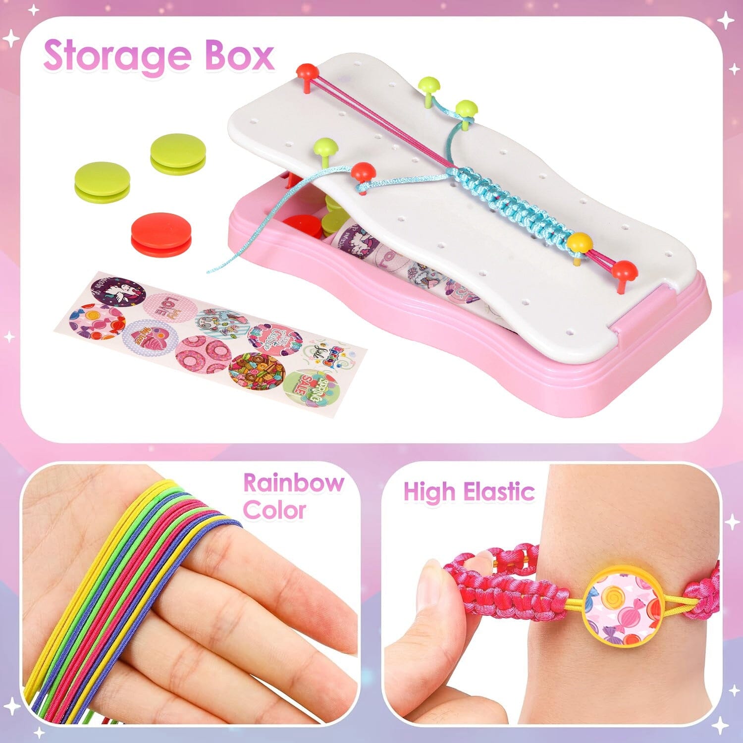 DIY Bracelet Making Kit for Kids Arts & Crafts - DailySale