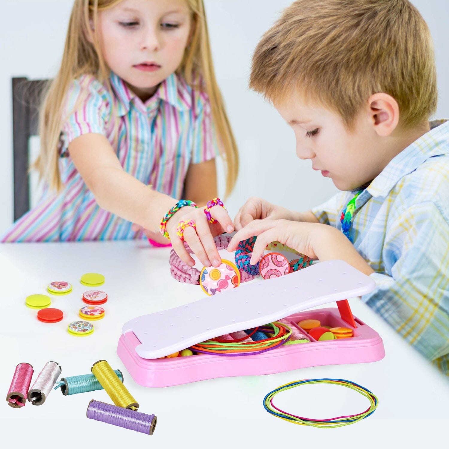 DIY Bracelet Making Kit for Kids Arts & Crafts - DailySale