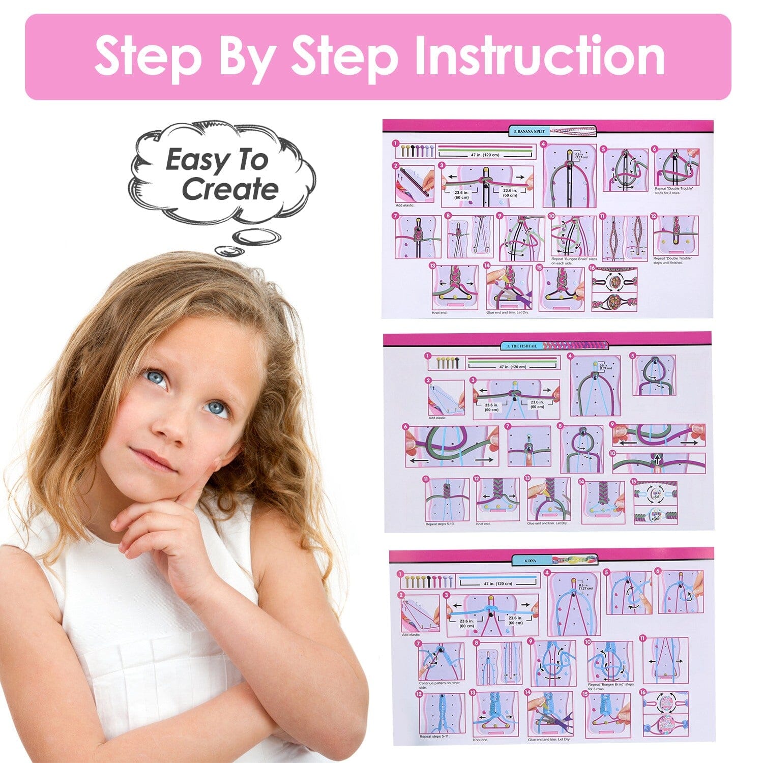 DIY Bracelet Making Kit for Kids Arts & Crafts - DailySale