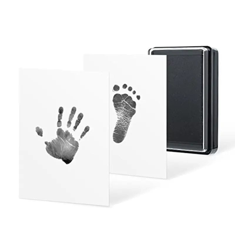 DIY Hand and Footprint Kit Arts & Crafts Black - DailySale