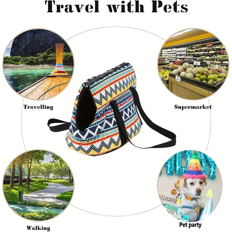 Dog Carrier Backpack Pet Travel Shoulder Backpack Pet Supplies - DailySale