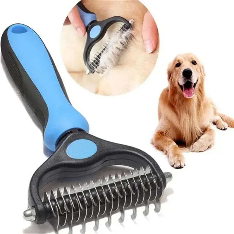 Double Sided Pet Grooming Hair Removal Tool Pet Supplies - DailySale