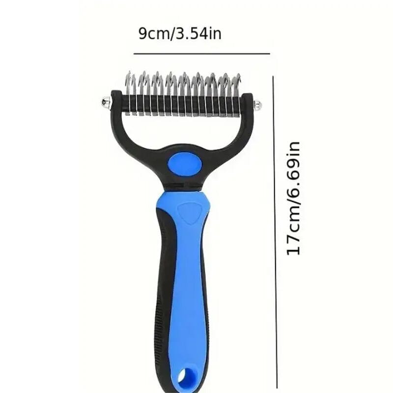 Double Sided Pet Grooming Hair Removal Tool Pet Supplies - DailySale