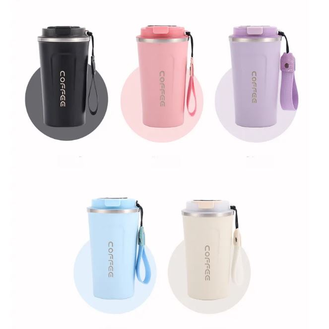 Double Wall Stainless Steel Vacuum Mug with LED Temperature Display Wine & Dining - DailySale