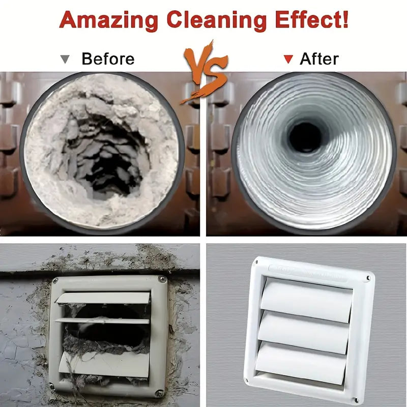 Dryer Vent Cleaning Made Easy with Lint-Cleaner Tool Everything Else - DailySale