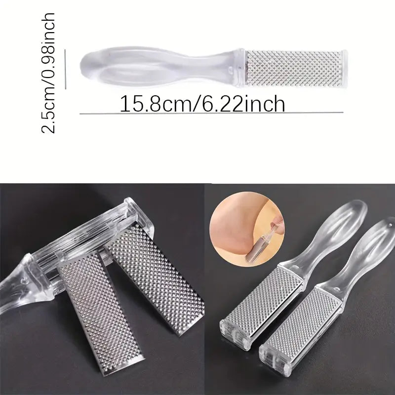 Dual-Sided Foot File - Callus Remover & Pedicure Tool for Smooth, Soft Feet, Toenail, Skin Care Beauty & Personal Care - DailySale