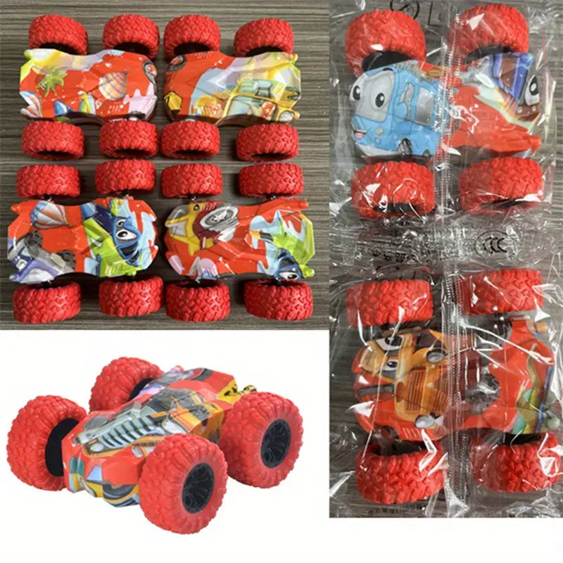 Durable Double-Side Mini Inertia Car for Kids Toys & Games - DailySale